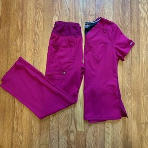 Elle XS scrub set